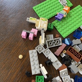 LEGO Minecraft #21123: The Iron Golem INCOMPLETE | Sold As Is | Fast Shipping!!!