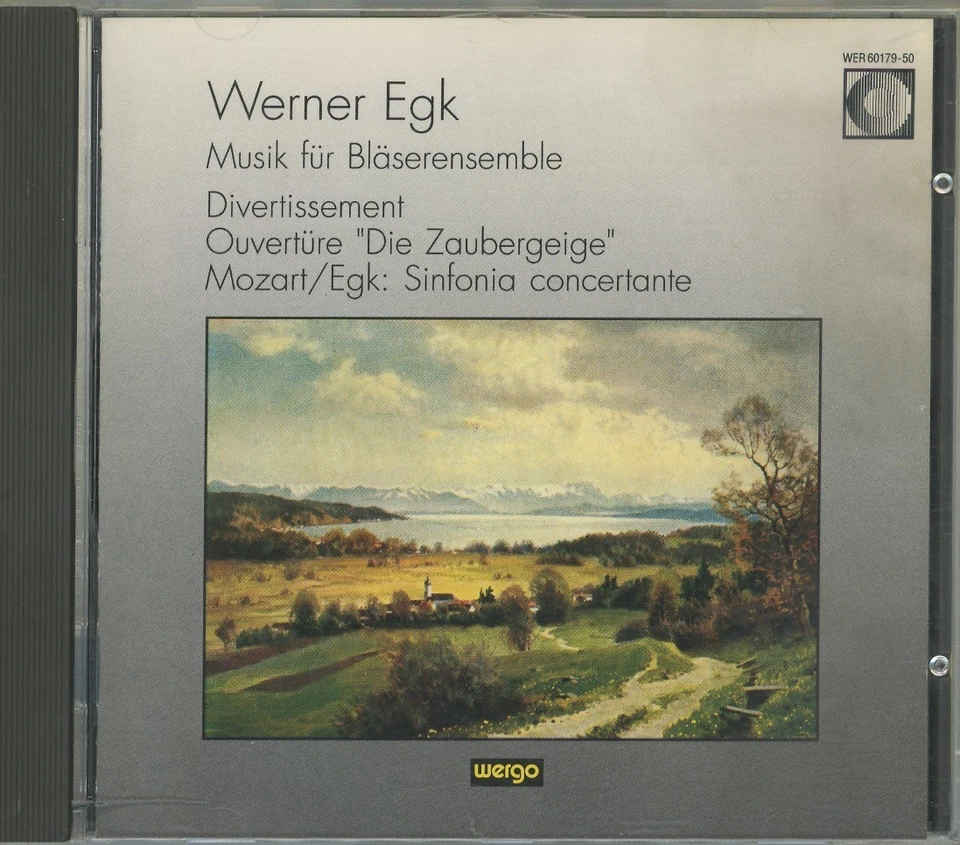 Werner Egk, Musik für Bläserensemble, Wergo