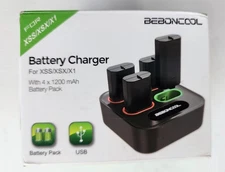 4 Rechargeable Batteries and Charger for XSS/XSX/X1 1200mAh-Rechargeable Battery