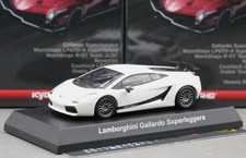 Kyosho 1/64 Lamborghini Collection 6 Gallardo Superleggera 2007 Pearl White
