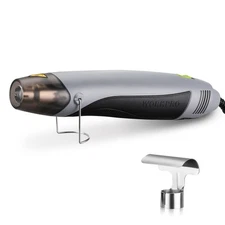 WORKPRO 400W Electric Heat Gun Mini Hot Air Gun Reflector Nozzle 2 Temp Settings