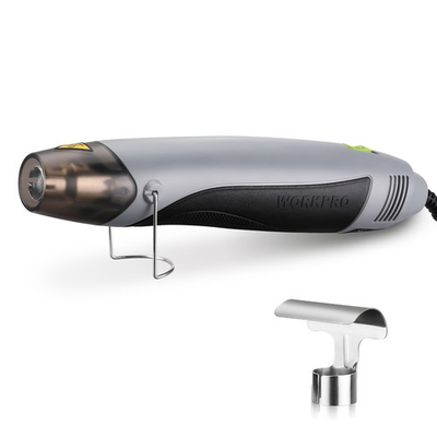 #ad WORKPRO 400W Electric Heat Gun Mini Hot Air Gun Reflector Nozzle 2 Temp Settings $21.99