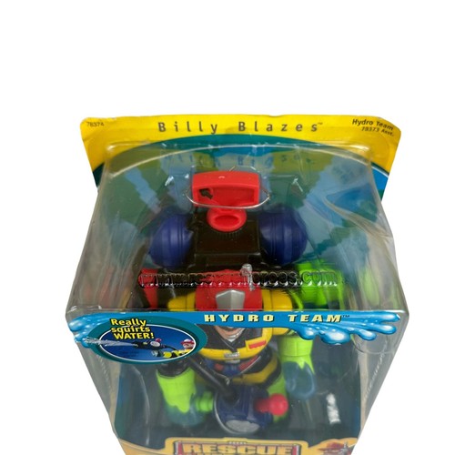 Rescue Heroes Hydro Team Billy Blazes Firefighter Clear Aqua Hands - Picture 4 of 4