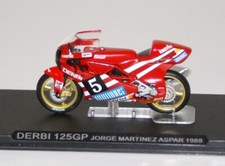 moto ixo 1/24 derbi 125gp jorge martinez aspar 1988
