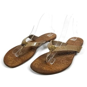 tory burch flip flops snakeskin
