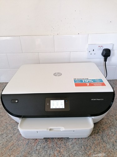 HP Envy Photo 6234 kabelloser All-in-One-Tintenstrahldrucker – weiß (K7G18)