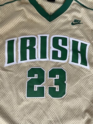 Nike LeBron James High School Jersey 2003 Irish Stitched Mens Sz