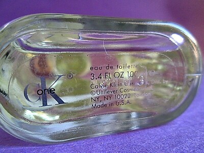 CK One Calvin Klein 2003 Limited Edition Graffiti Futura 3.4  display picture 1