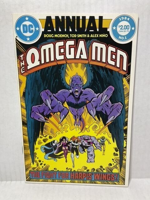 The Omega Men Annual Comic Book (Issue #1) Copper Age