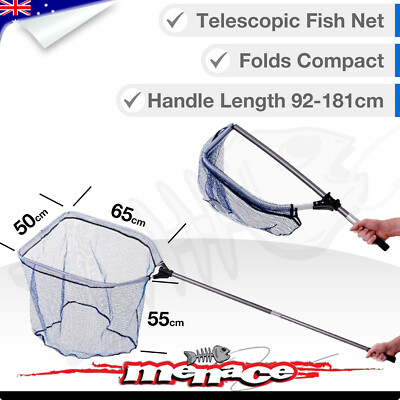 compact telescopic fishing net Landing with Aluminum Pole 20" Long Handle,Rubber Coated Nylon Mesh,for Steelhead,Salmon,Kayak,Catfish,Bass,Trout,Shrimp,Crab,for Easy Catch & Release : Sports & Outdoors All KastKing fish landing nets are built with high Bass Pro Shops Telescopic Landing