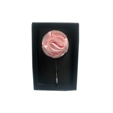 New Men's Suit brooch chest Rose flower lapel pin formal wedding prom Pink