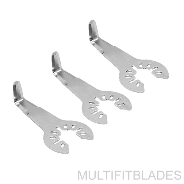 3 x 3/4" No Serrations 'L' Shaped Windshield Glass Knife- Rockwell Hyperlock Fit