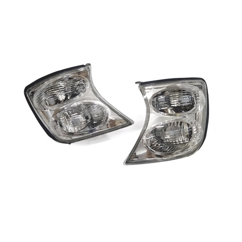 Pair Chrome Front Corner Light Indicator For Nissan Patrol GU Series 2 2001-2004 - Picture 10 of 10