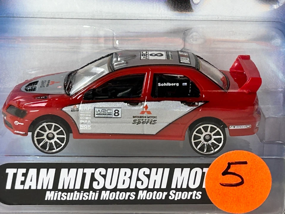 Hot Wheels FIA World Rally Team Mitsubishi Motors Foto 4 de 4
