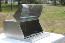 Aluminum Plate Step Tool Box Battery Box Fits Peterbilt 379 359 385 377