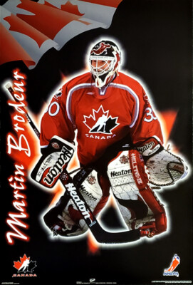 MARTIN BRODEUR 1998 Team Canada Hockey Nagano Olympics Goalie