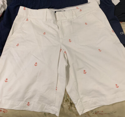 tommy hilfiger shorts white