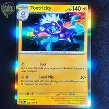 Toxtricity #72 - Near Mint Rare Holo - Obsidian Flames - Free Shipping