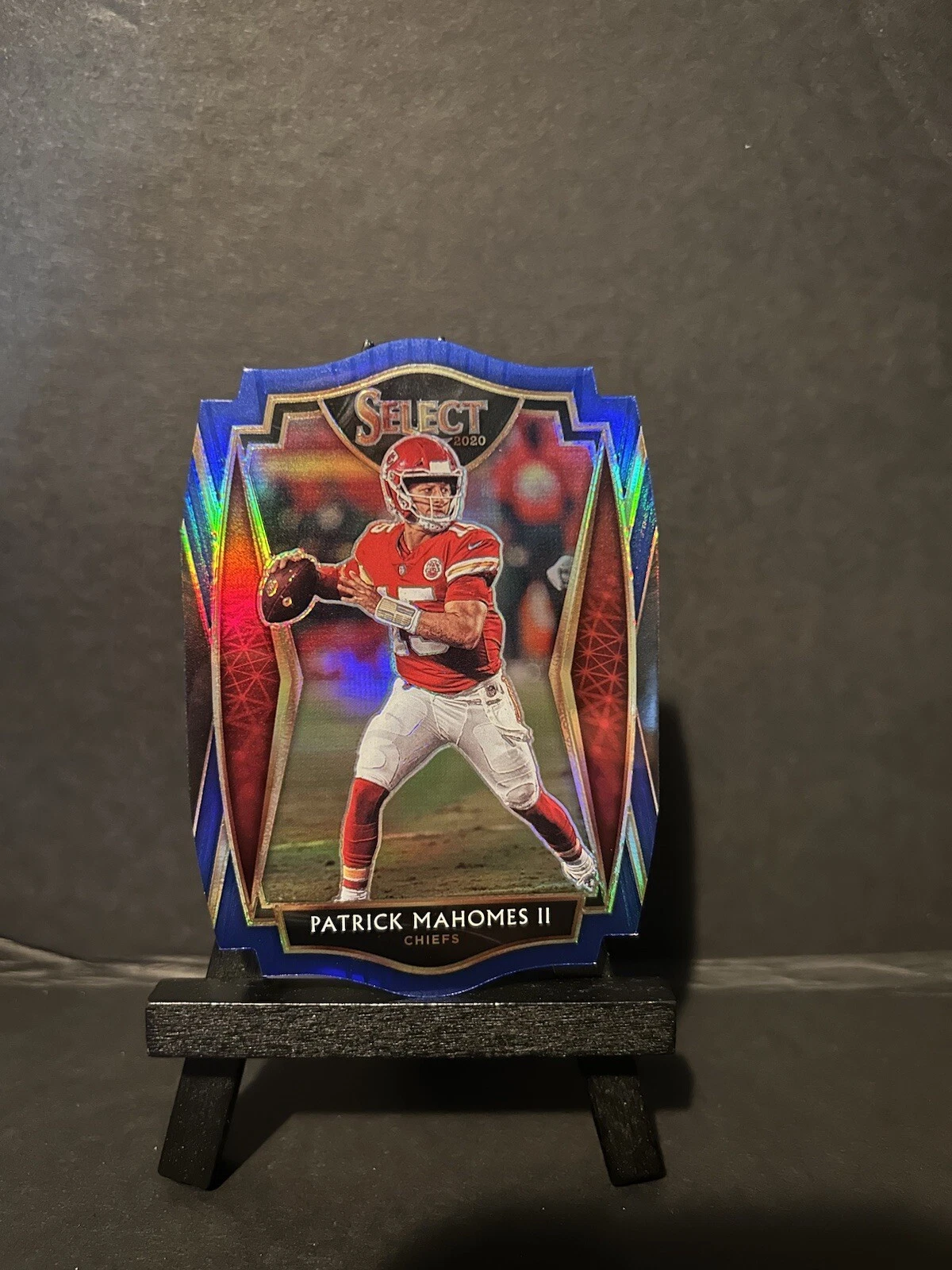 Patrick Mahomes trading card