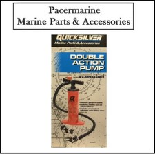  Quicksilver Inflatable Boat Rib Dinghy Air Double Action Pump
