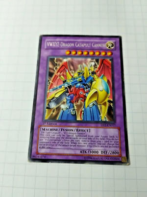 YuGiOh VWXYZ-Dragon Catapult Cannon -Chazz Princeton -DP2-EN017
