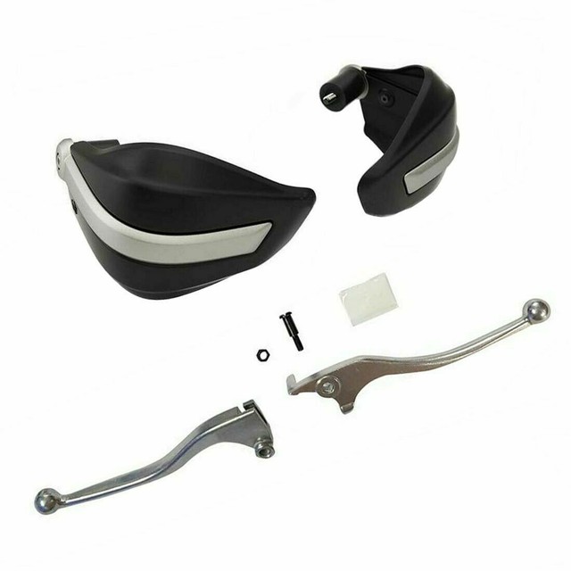 Royal Enfield Himalayan Hand Guard Kit With Clutch & Brake Lever Chrome