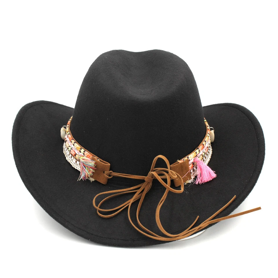 Western Niños Niñas Sombrero de Vaquero Vaquera Disfraz Gorra para Halloween Fiesta de Cumpleaños Foto 4 de 4