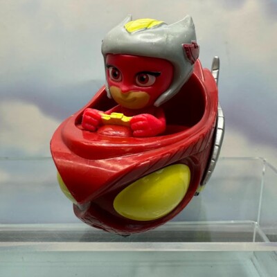 PJ Masks Just Play Wheelies Mini Racer Owlette Owl Glider Car