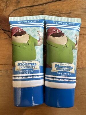 2 Revolution Face Grip Primer base Monsters Inc. University Limited Edition NEW