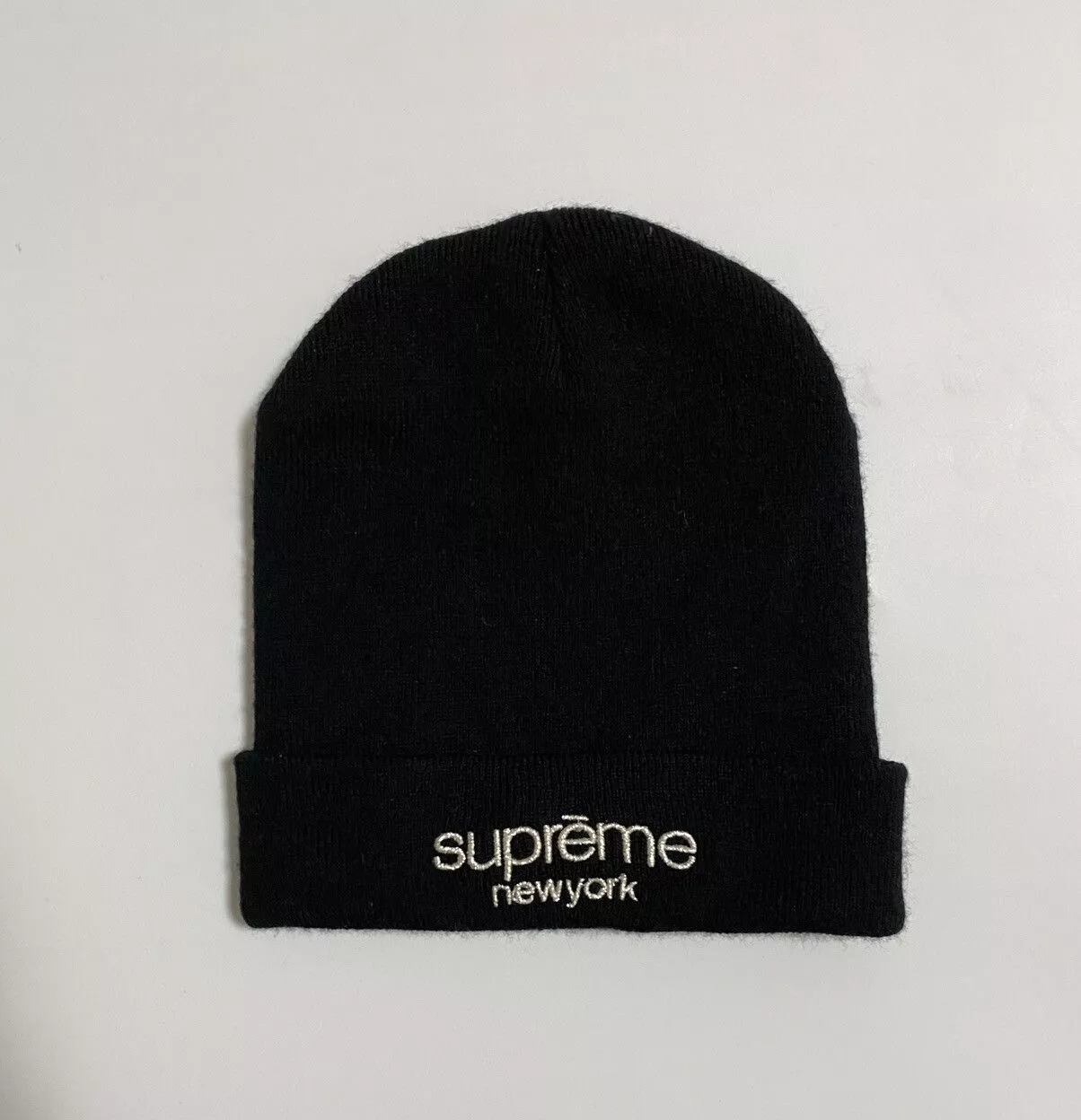 Bonnet Supreme Metallic Classic Logo 2015 noir