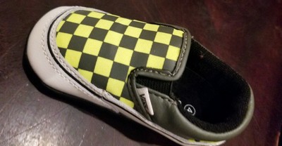 checkered vans size 4