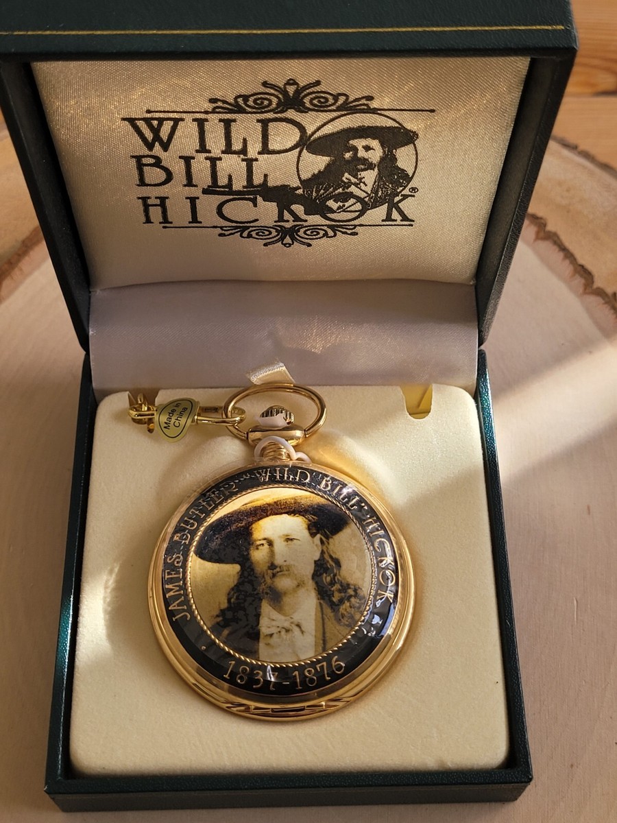 Orologio Da Taschino Wild Bill Hickok Con Catena – Stile Western – MDream MD234
