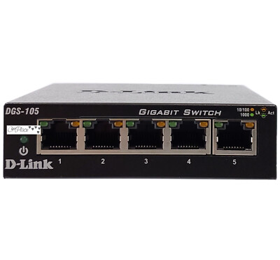 D-Link External Switch 5 Port Model DGS-105
