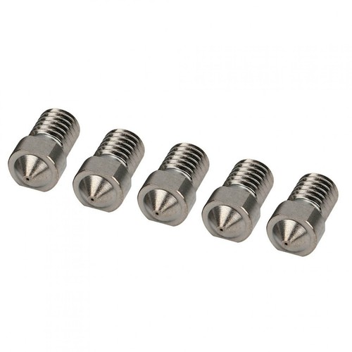 (0.4mm)5Pcs 3D Printer Nozzle Extruder Nozzles Hardened Steel Die Super Hard - Zdjęcie 10 z 12