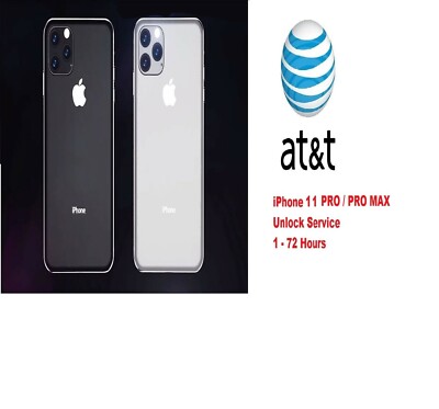 Iphone 11 Pro Pro Max At T Factory Unlock Code Service Clean Imei Fast Ebay
