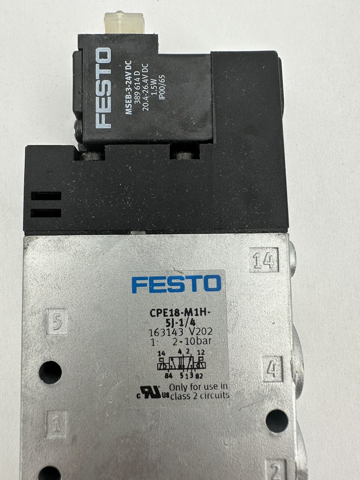 Festo Ebay Ventil Magnetisch 2-10bar Festo CPE18-M1H-5J-1/4 | eBay