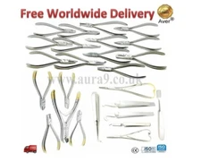 Orthodontic Pliers, Hard Wire Cutters, Arch wire Bending Worldwide Free Delivery