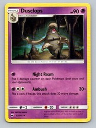 Dusclops 52/147 Burning Shadows Uncommon