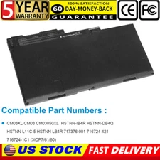 CM03XL Battery for HP Elitebook 840 845 850 750 745 740 G1 G2 ZBook 15u 14 G2 US