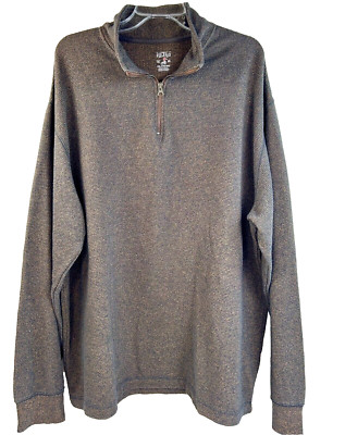 Redhead Shirt Long Sleeve Pullover Shirt Brown Men's XXL 2XL Super Soft EUC