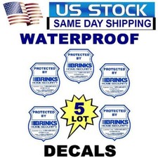 Brinks Home Adt Security Monitoring System Alarm Decals Warning Window Stickers Brinks Home Adt Security Monitoring System Alarm Decals Warning Window Stickers