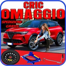 Spare Wheel 4 Holes Size 17 For Alfa Romeo Junior With Jack Kit PS