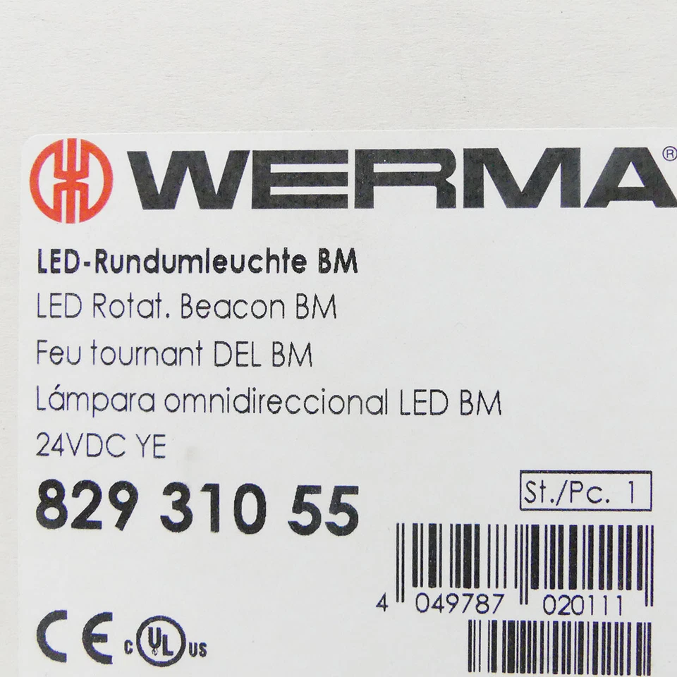 WERMA 82931055 829 310 55 LED-Rundumleuchte Orange -new- - Bild 3 von 3
