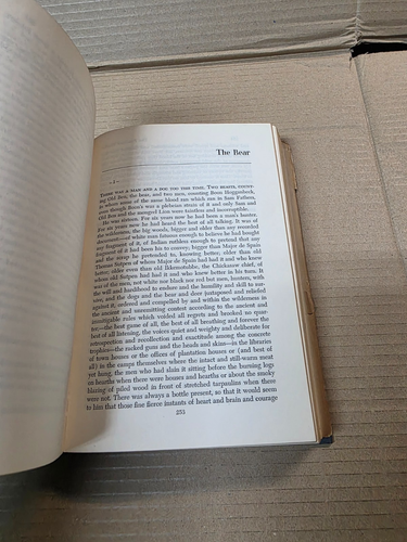 The Faulkner Reader Selections from the works William Faulkner Hardback AA47 - Picture 14 of 17