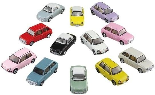 1/64 Nissan Pike Car Collection [12 types set (full complete