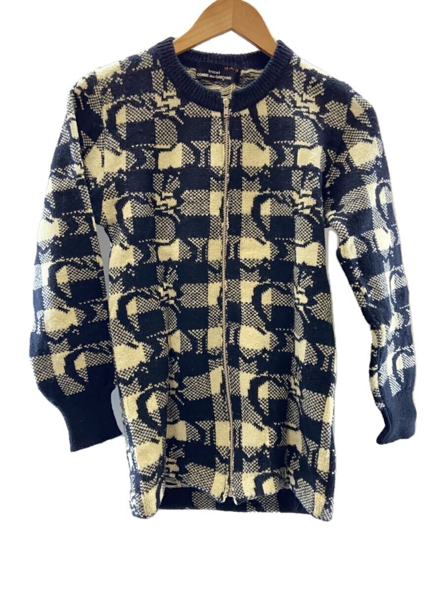 tricot COMME des GARCONS Blouson Wool GRY Total pattern TN 080100  