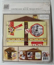 Heidi Grace Designs Project Kit-Canvas Frame, Chipboard Book