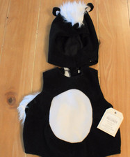 New Pottery Barn Kids SKUNK Costume Kids Size 4-6