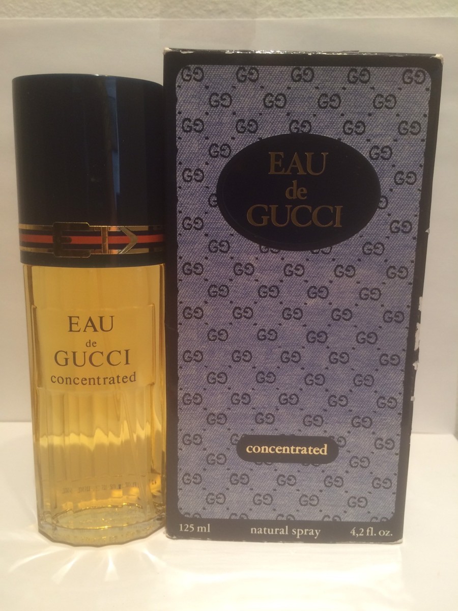 EAU de GUCCI by GUCCI 4.2 oz/125 ml concentrated natural spray NIB