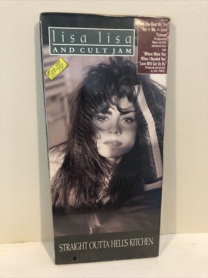 RARE Sealed LONGBOX CD Lisa Lisa And Cult Jam Straight Outta Hell s Kitchen 1991